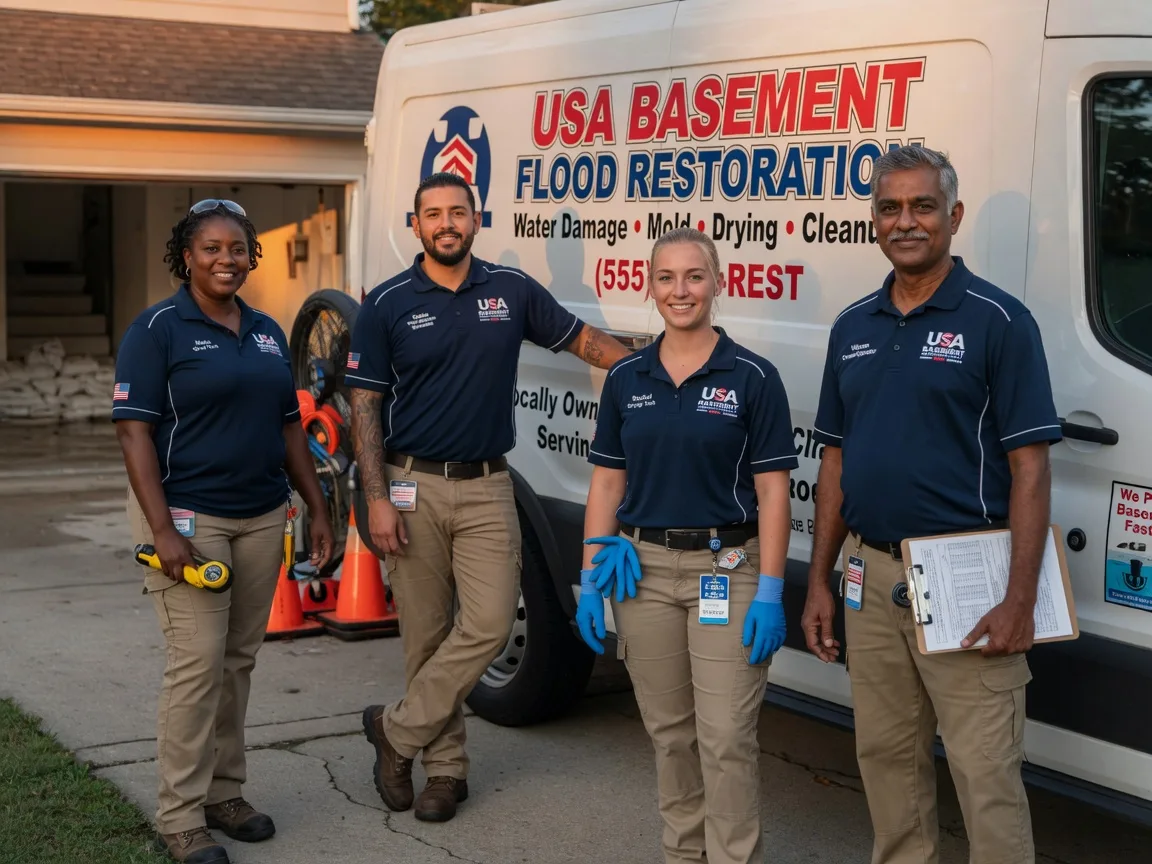 Basement Flood Cleanup company in Dahlgren, VA